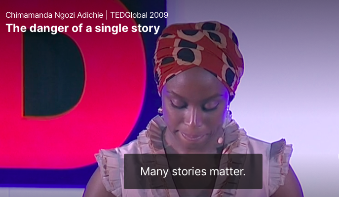 Chimamanda Adichie.