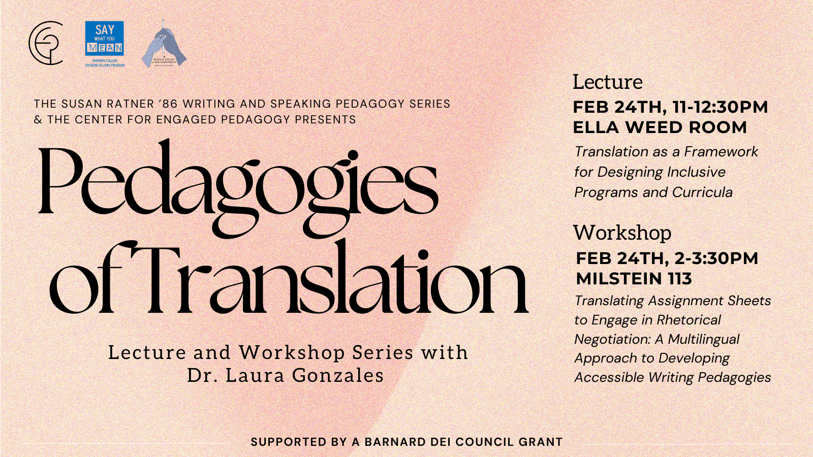 Pedagogies of Translation embed